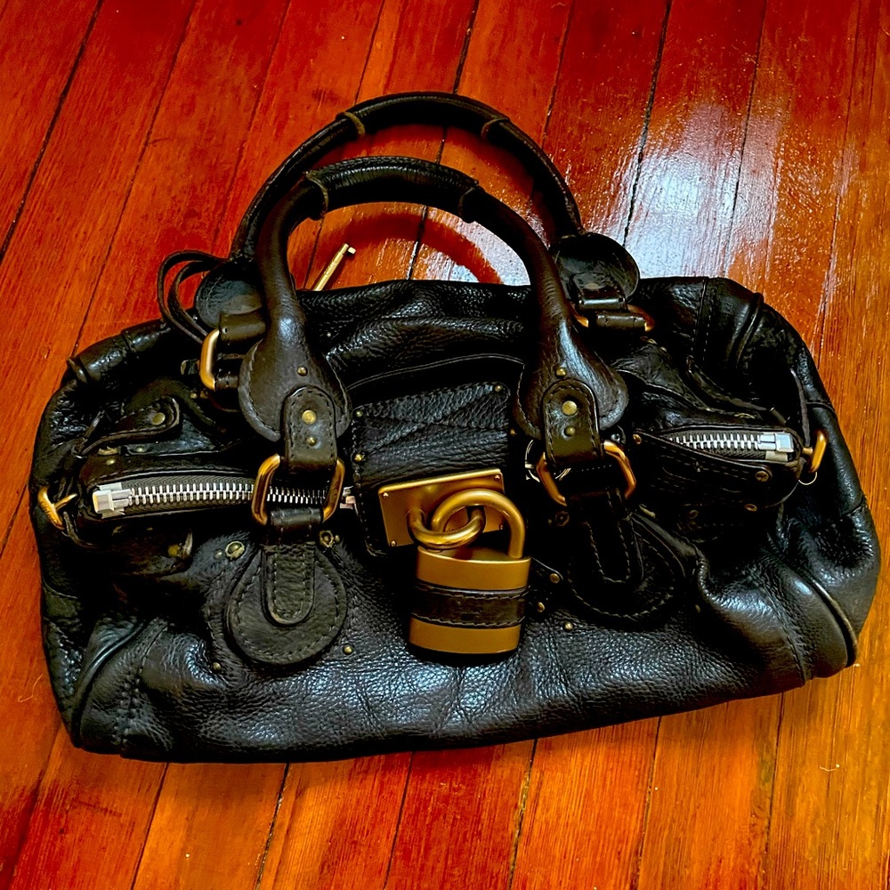 Chloe padlock bag